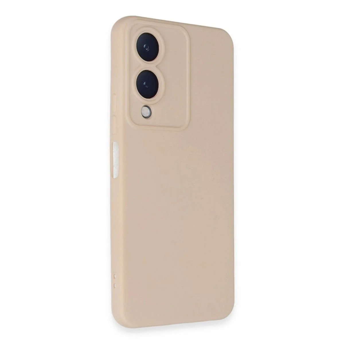 Vivo Y17s ile Uyumlu Nano İçi Kadife Silikon Kılıf - Pudra, Yerli Üretim Fiyatı, Yorumları ve Özellikleri