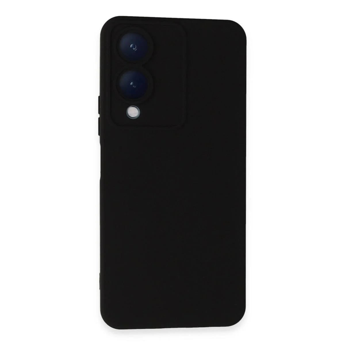 Vivo Y17s ile Uyumlu Nano İçi Kadife Silikon Kılıf - Siyah | Yerli Üretim Fiyatı, Yorumları ve Özellikleri