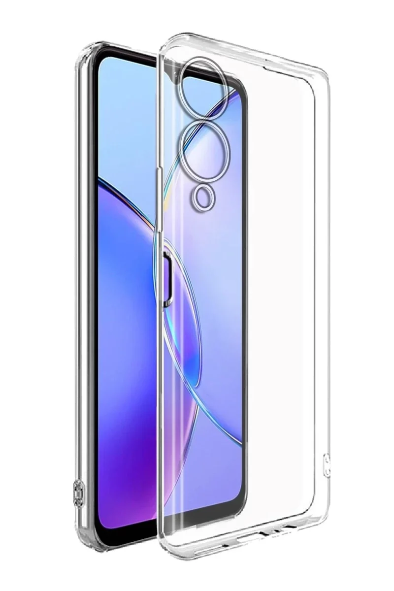 Vivo Y17S Kılıf Lüx Şeffaf Silikon