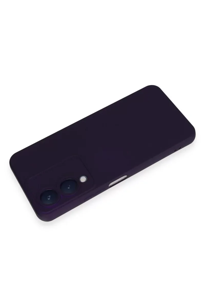 Vivo Y17S Kılıf Nano içi Kadife Silikon - Mor Vivo Y17S Kılıf Nano içi Kadife Silikon - Mor