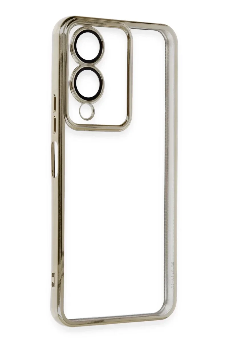 Vivo Y17S Kılıf Razer Lensli Silikon - Gold Fiyatı, Yorumları ve Özellikleri