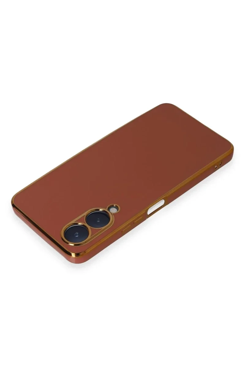 Vivo Y17S Kılıf Volet Silikon - Kırmızı Vivo Y17S Kılıf Volet Silikon - Kırmızı