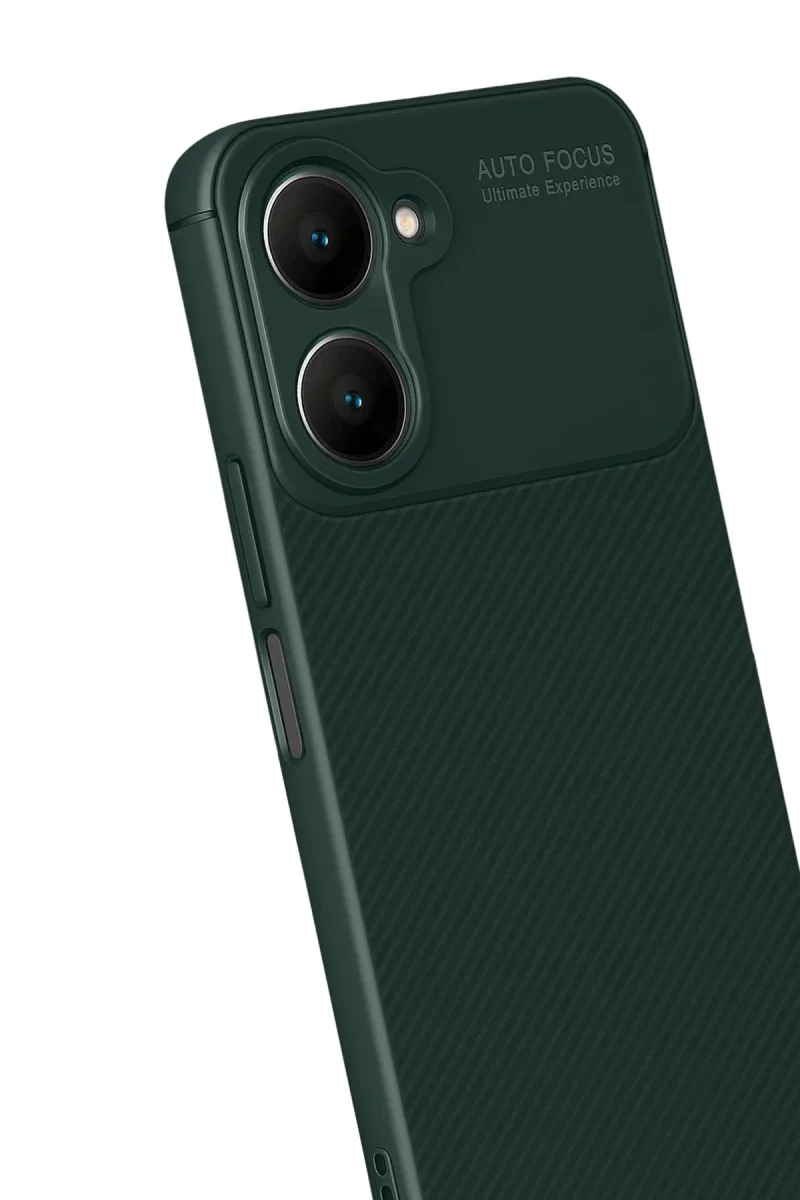 Vivo Y18 Kılıf Auto Focus Karbon Kapak - Koyu Yeşil Fiyatı, Yorumları ve Özellikleri