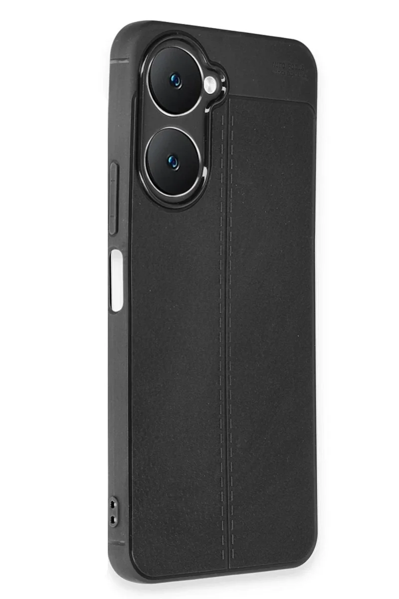 Vivo Y18 Kılıf Auto Focus Kapak - Siyah Vivo Y18 Kılıf Auto Focus Kapak - Siyah