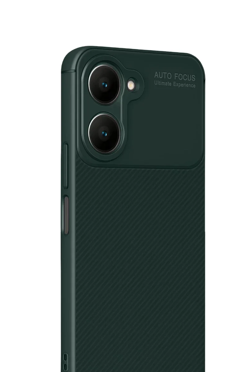 Vivo Y18 Kılıf Auto Focus Karbon Kapak - Koyu Yeşil Fiyatı, Yorumları ve Özellikleri