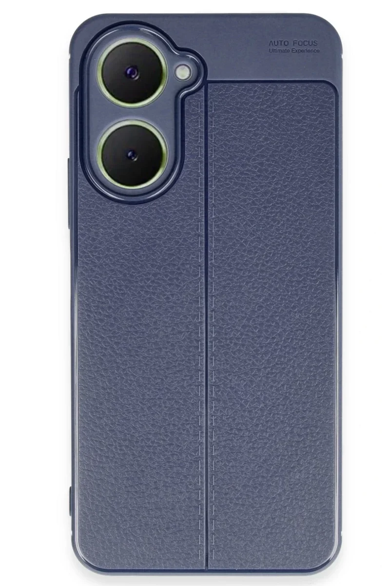 Vivo Y18 Kılıf Auto Focus Kapak - Lacivert Vivo Y18 Kılıf Auto Focus Kapak - Lacivert