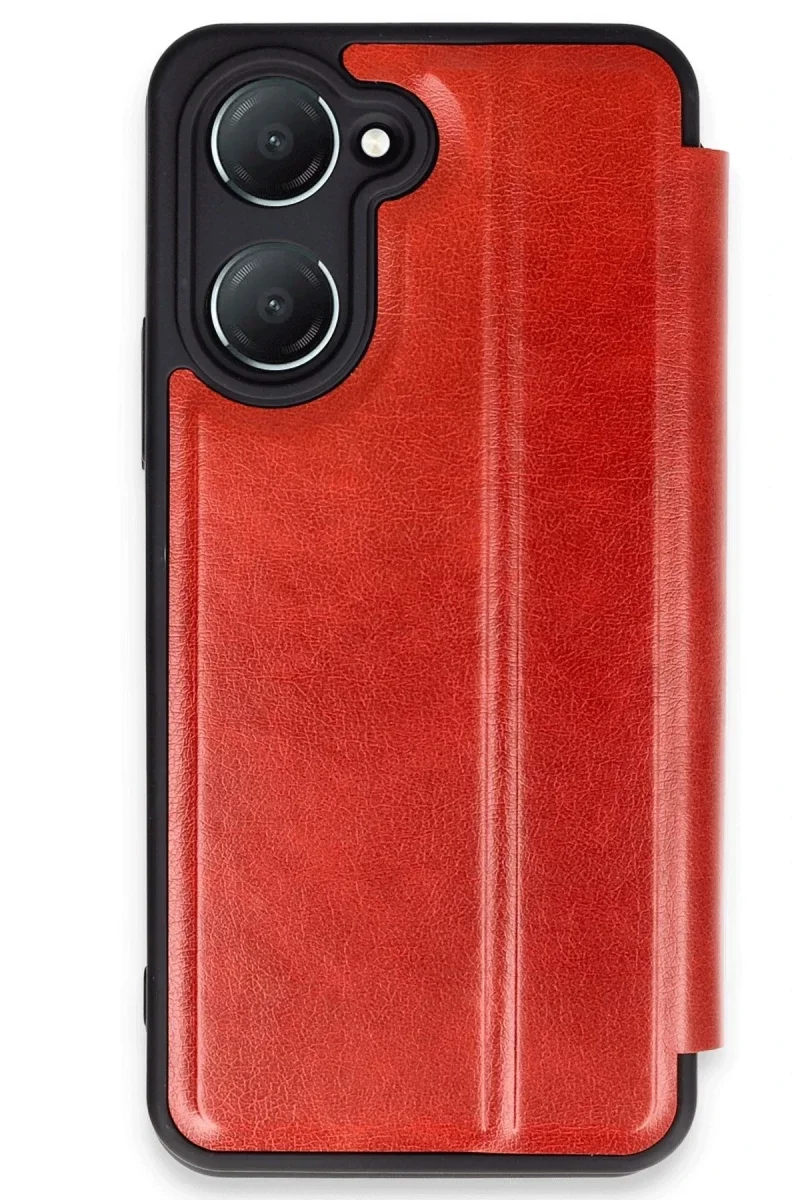 Vivo Y18 Kılıf Flip Cover - Kırmızı Fiyatı, Yorumları ve Özellikleri
