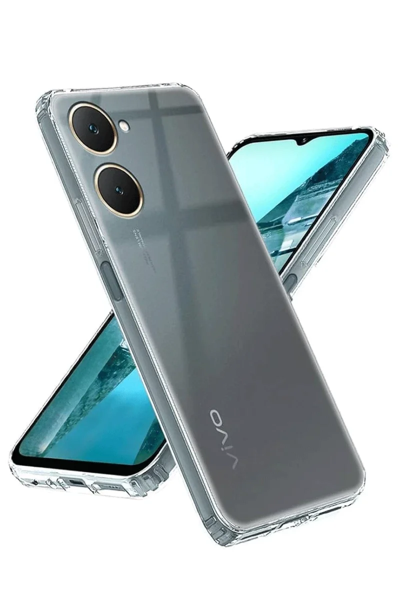 Vivo Y18 Kılıf Lüx Şeffaf Silikon