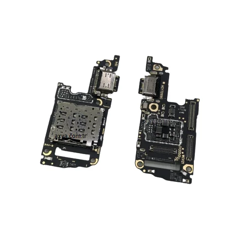Vivo Y21 Şarj Soket Bordu (Simli Bord)