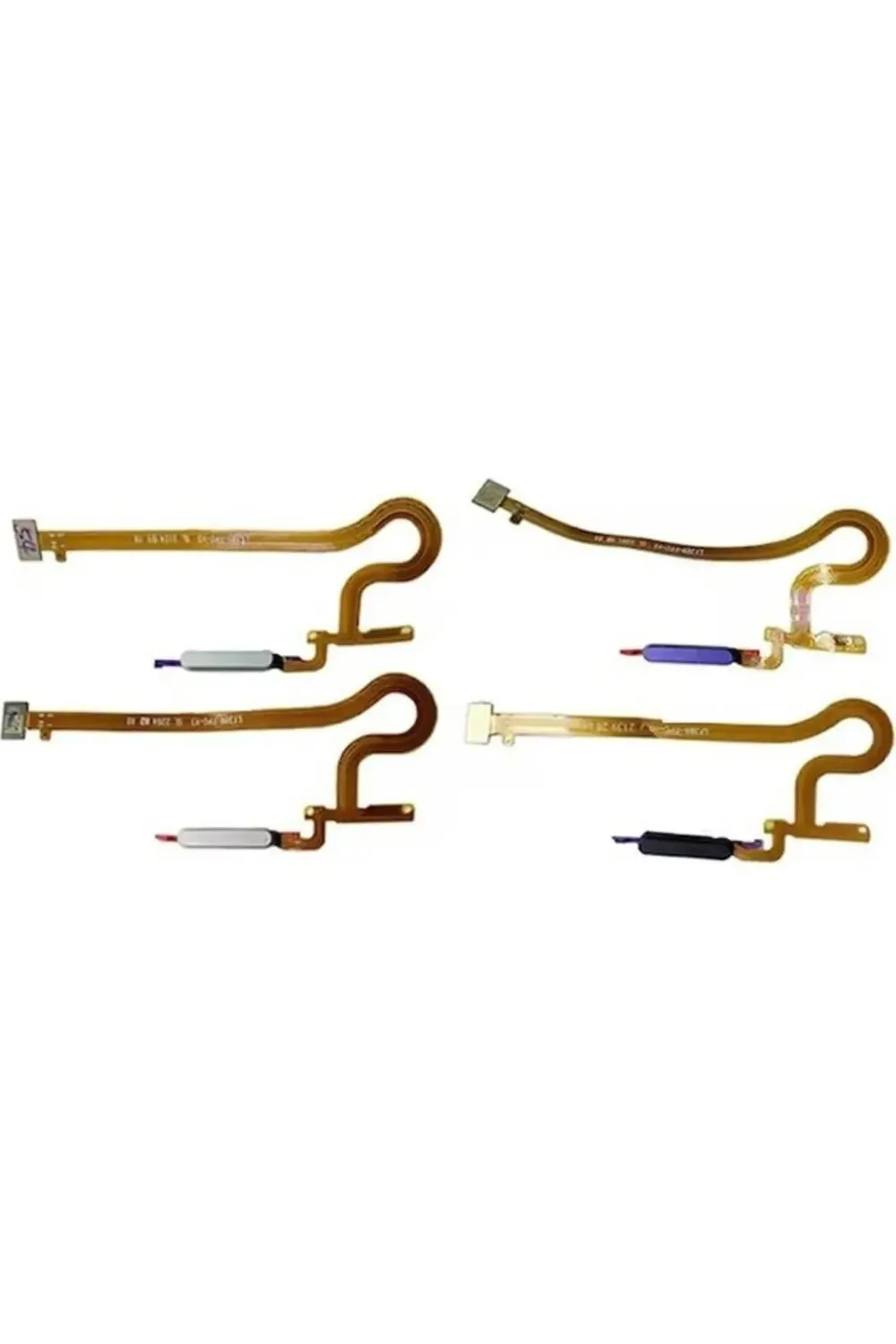 Vivo Y21 Y21S ile Uyumlu Parmak Izi Film Okuyucu Flex Ithal Beyaz