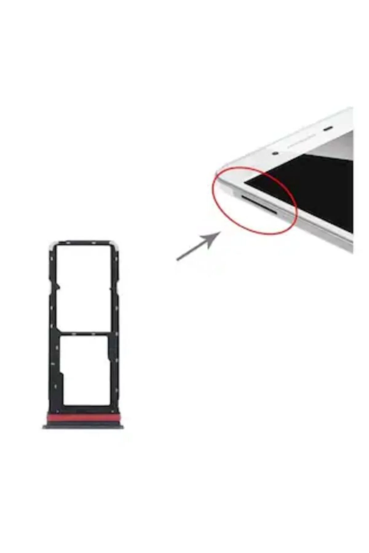 Vivo Y22s Uyumlu Sim Tepsisi Yeşil