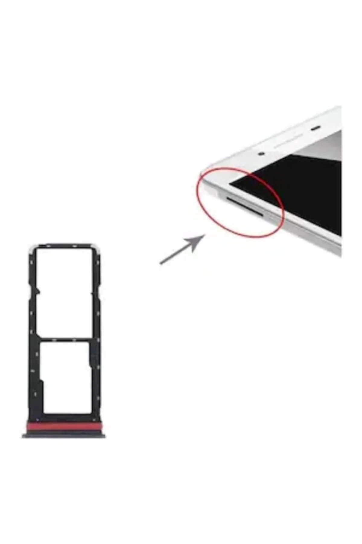 Vivo Y22S Uyumlu Sim Tepsisi Koyu Mor