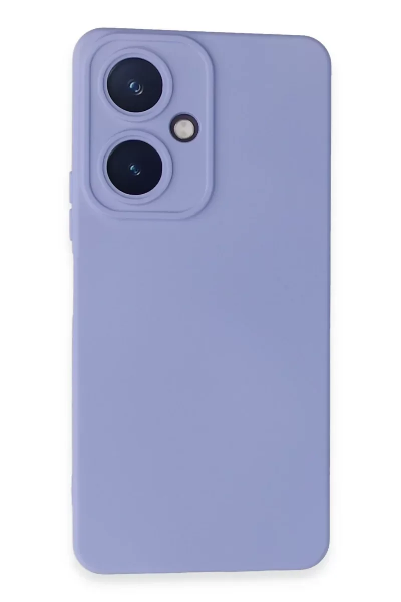 Vivo Y27 Kılıf Nano içi Kadife Silikon - Lila