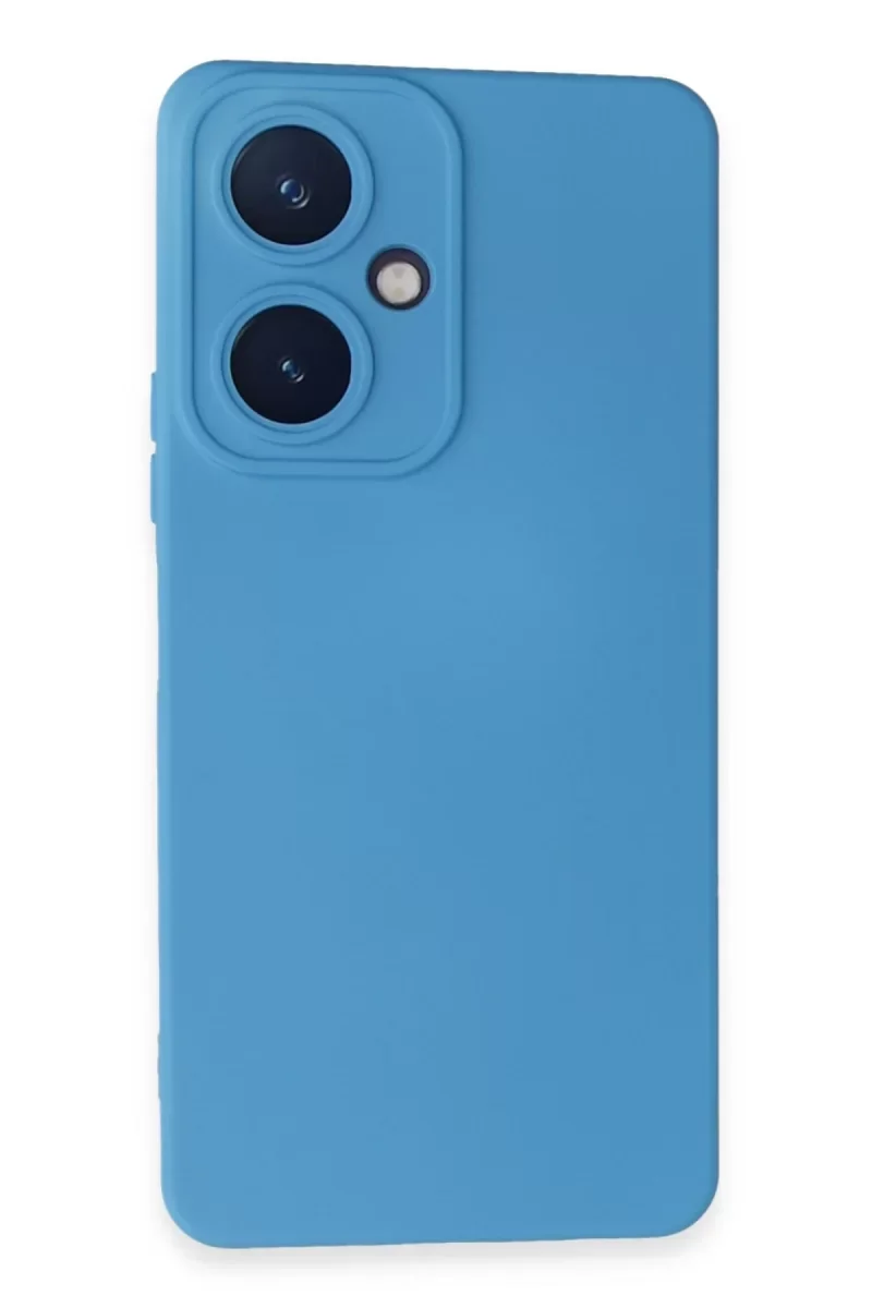 Vivo Y27 Kılıf Nano içi Kadife Silikon - Mavi Vivo Y27 Kılıf Nano içi Kadife Silikon - Mavi