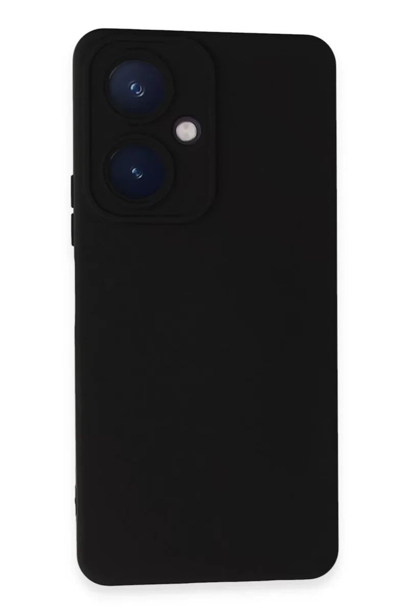 Vivo Y27 Kılıf Nano içi Kadife Silikon - Siyah Vivo Y27 Kılıf Nano içi Kadife Silikon - Siyah