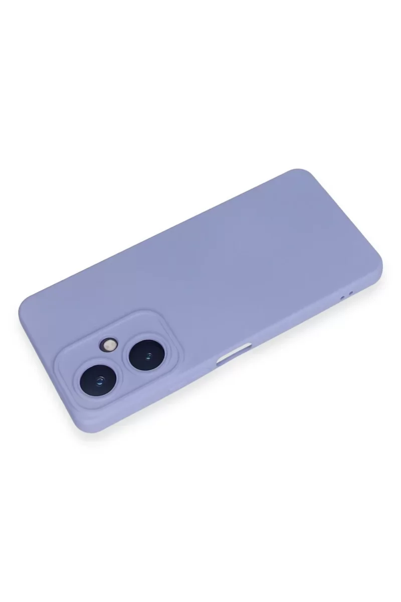 Vivo Y27 Kılıf Nano içi Kadife Silikon - Lila