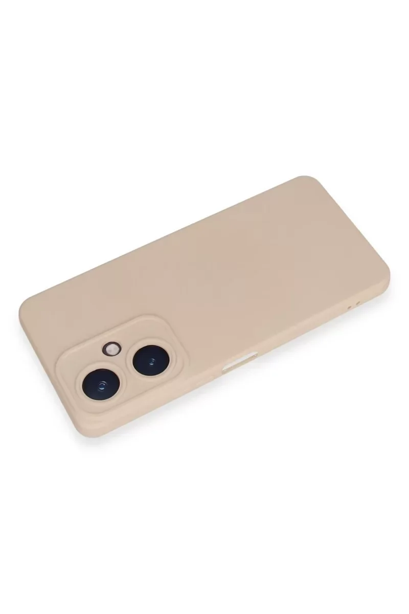 Vivo Y27 Kılıf Nano içi Kadife Silikon - Pudra Vivo Y27 Kılıf Nano içi Kadife Silikon - Pudra