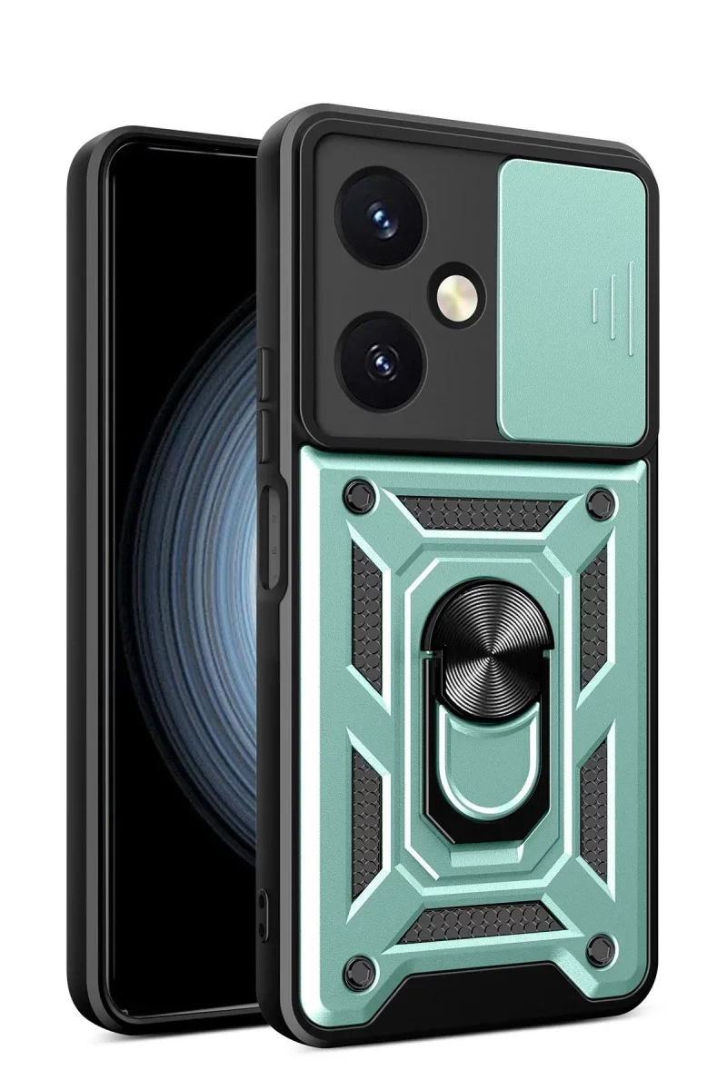 Vivo Y27 Kılıf Pars Lens Yüzüklü Silikon - Yeşil Fiyatı, Yorumları ve Özellikleri