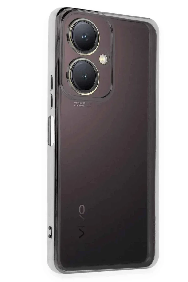 Vivo Y27 Kılıf Razer Lensli Silikon - Gümüş Fiyatı, Yorumları ve Özellikleri