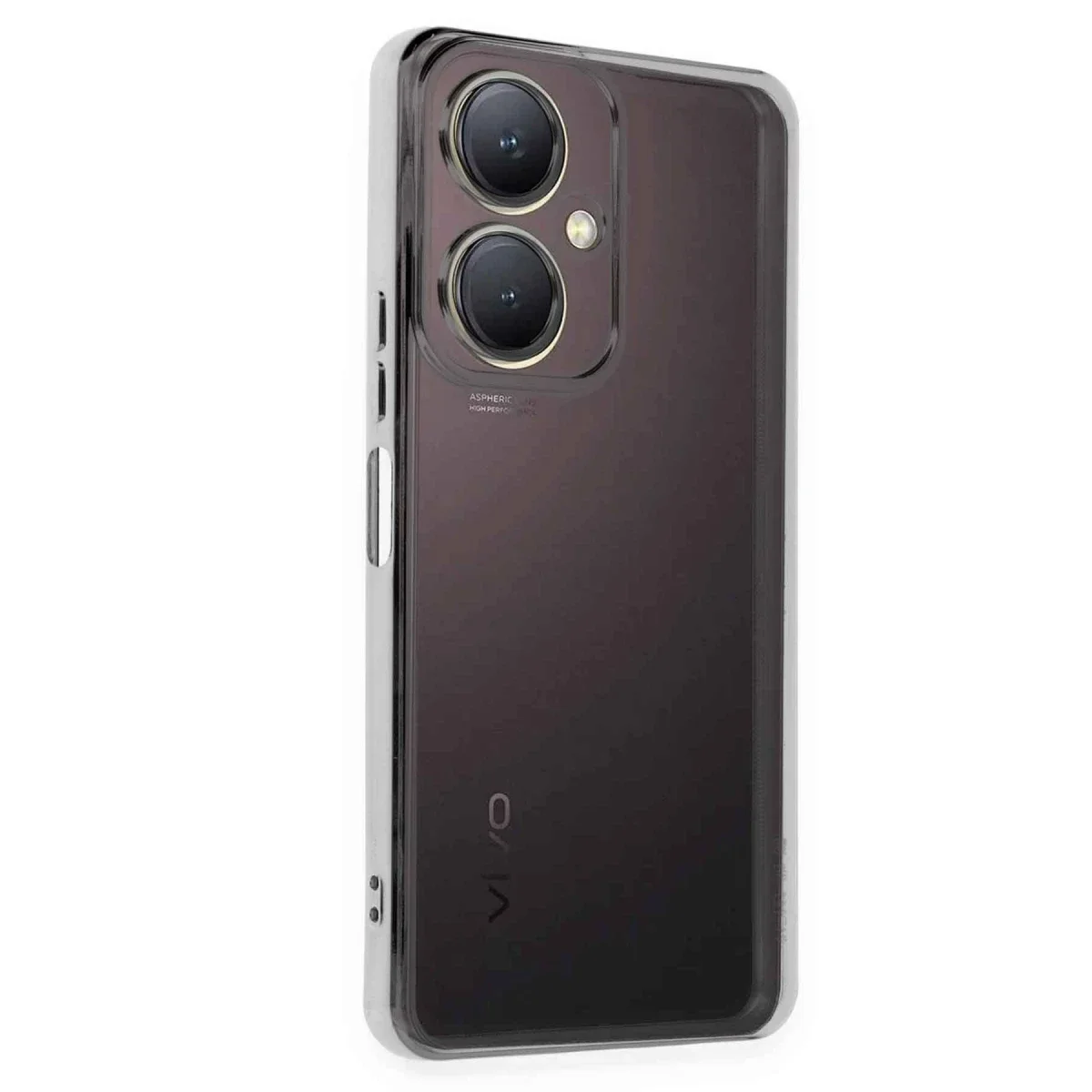 Vivo Y27 Kılıf Razer Lensli Silikon - Gümüş Fiyatı, Yorumları ve Özellikleri
