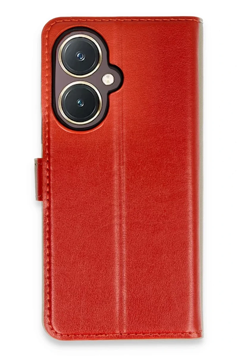 Vivo Y27 Kılıf Trend S Plus Kapaklı Kılıf - Kırmızı Fiyatı, Yorumları ve Özellikleri
