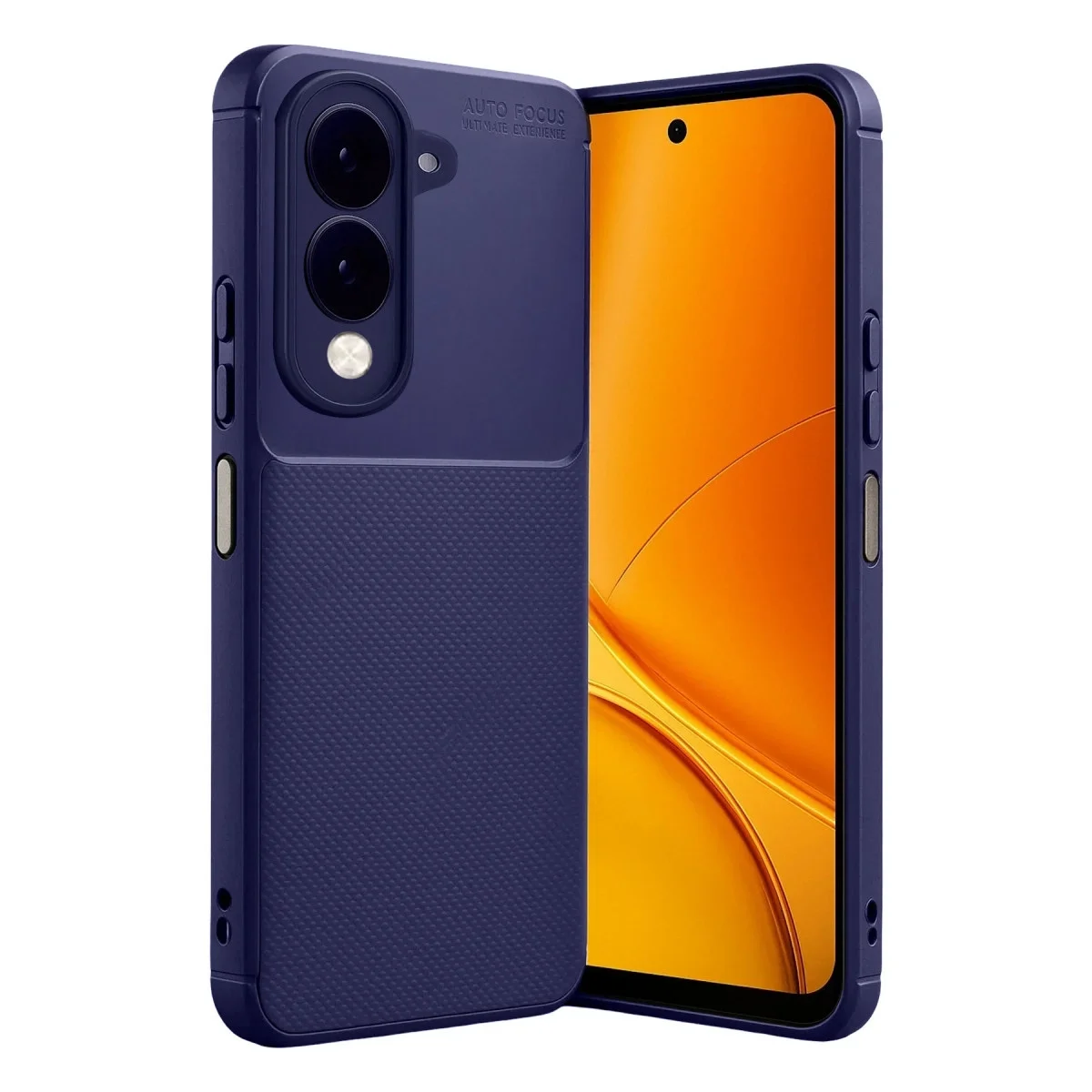 Vivo Y29s Auto Focus Karbon Kapak - Lacivert Vivo Y29s Auto Focus Karbon Kapak - Lacivert