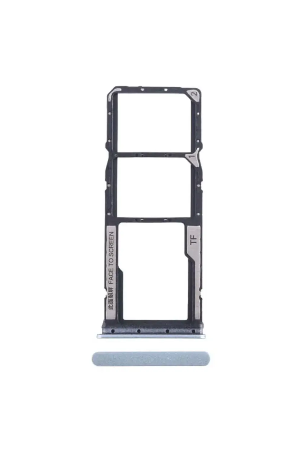 Vivo Y30 Uyumlu Sim Tepsisi Beyaz