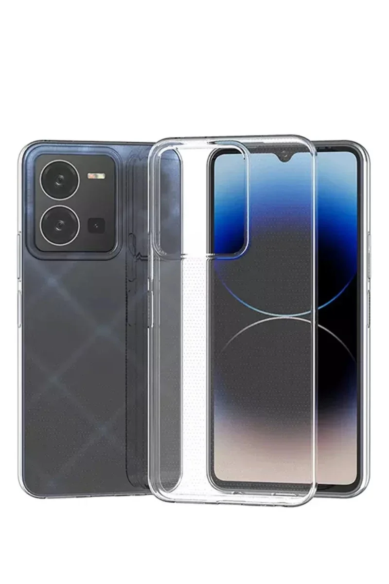Vivo Y35 Kılıf Lüx Şeffaf Silikon Vivo Y35 Kılıf Lüx Şeffaf Silikon