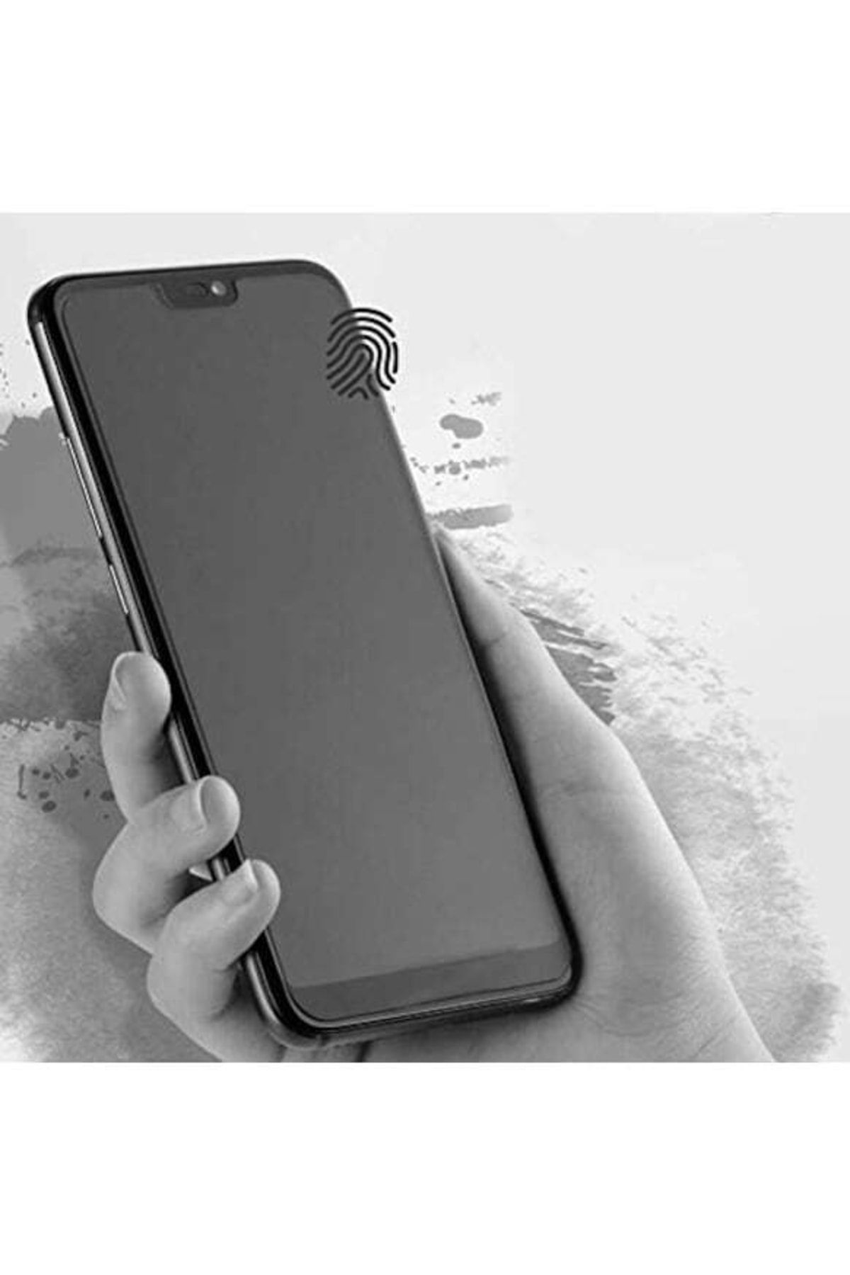 Vivo Y50 Mat Ekran Tam Kaplama Özel Makine Kesimi Nano Cam Jelati
