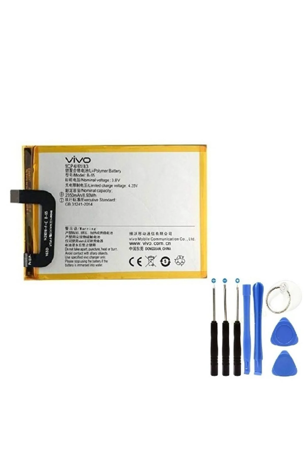 Vivo Y51 Pil Batarya B-95 ve Tamir Seti