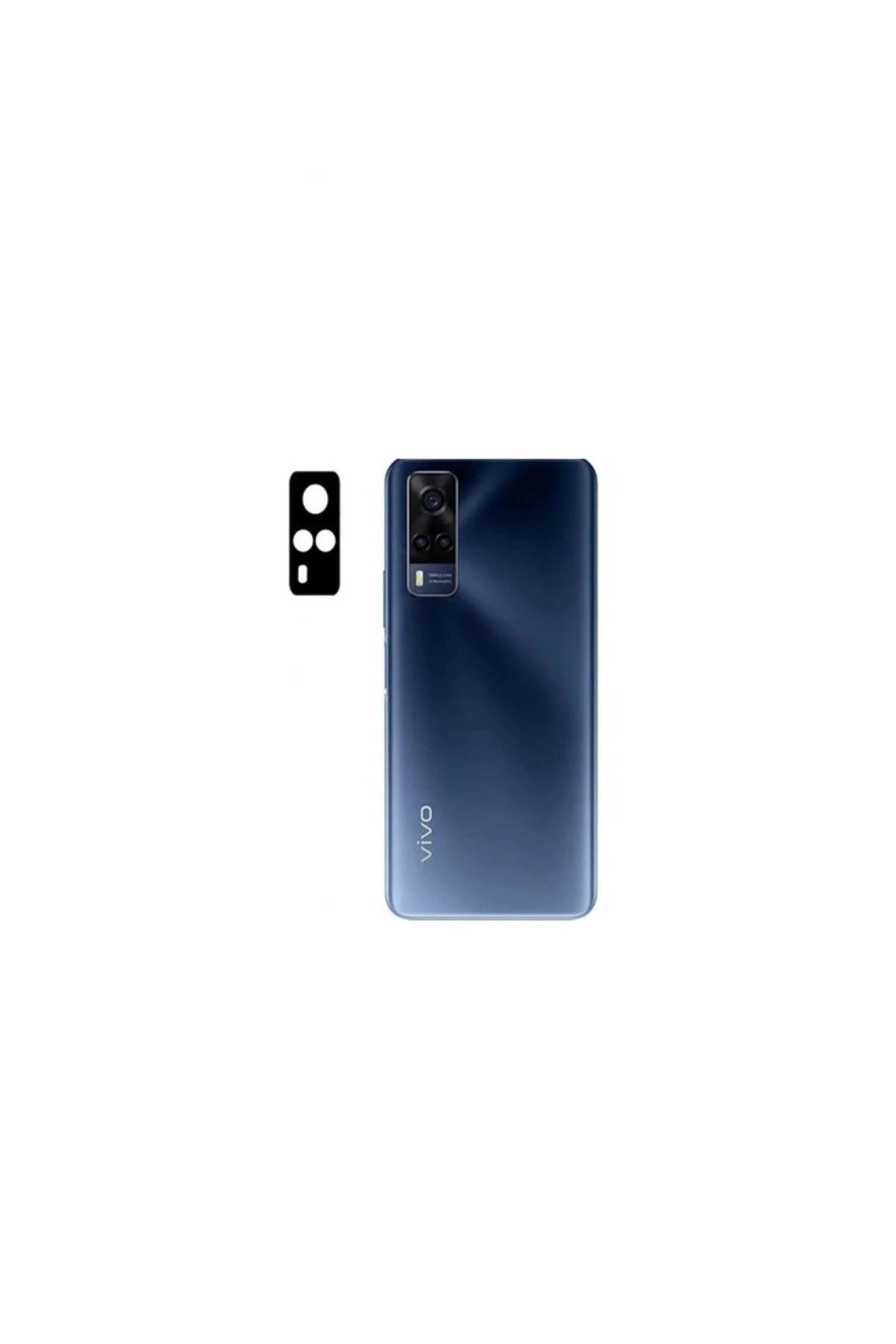 Vivo Y53S Ile Uyumlu Kamera Camı Ithal Tekli Set