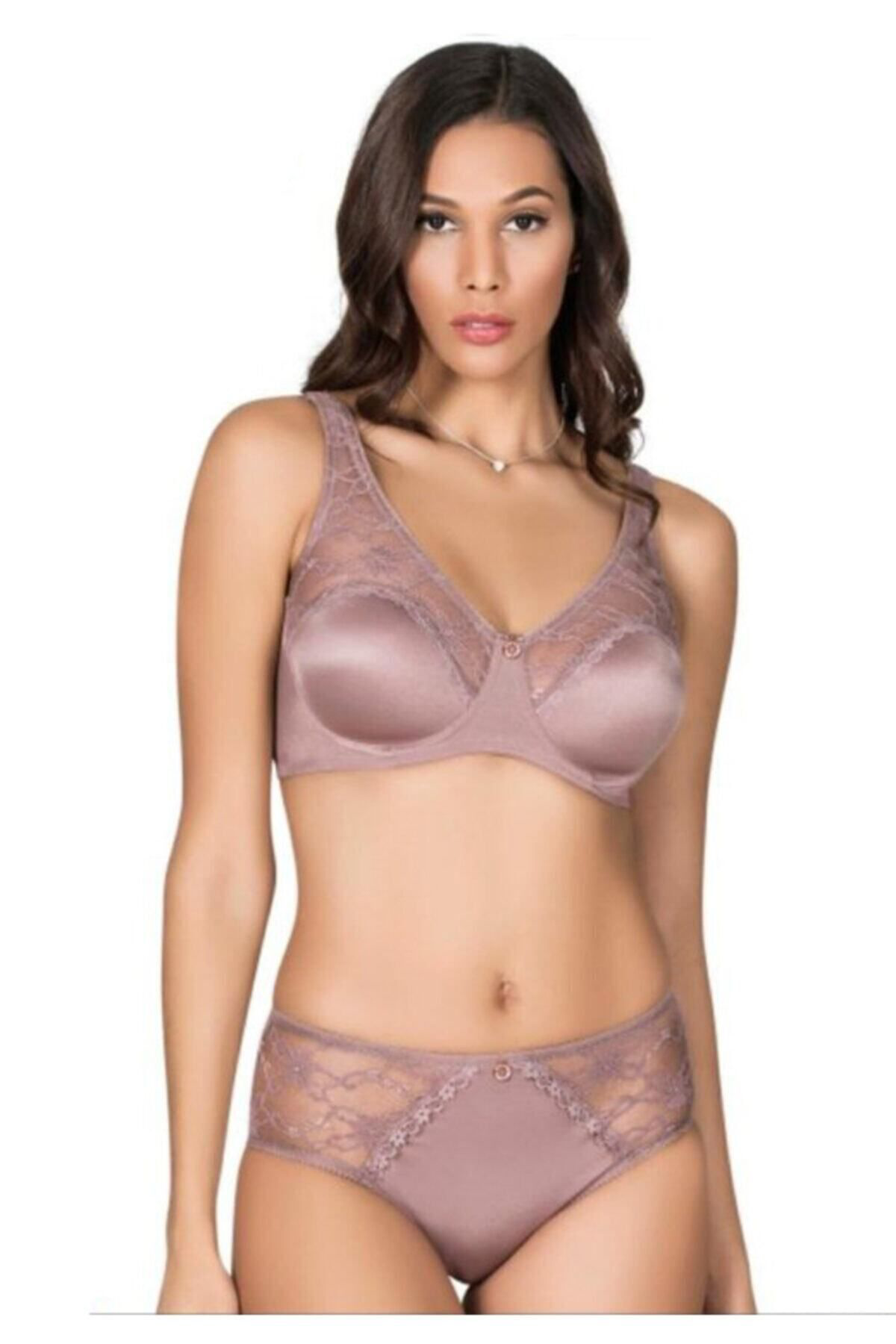 Le Jardin Vizon Renk Dolgusuz Sütyen Takım