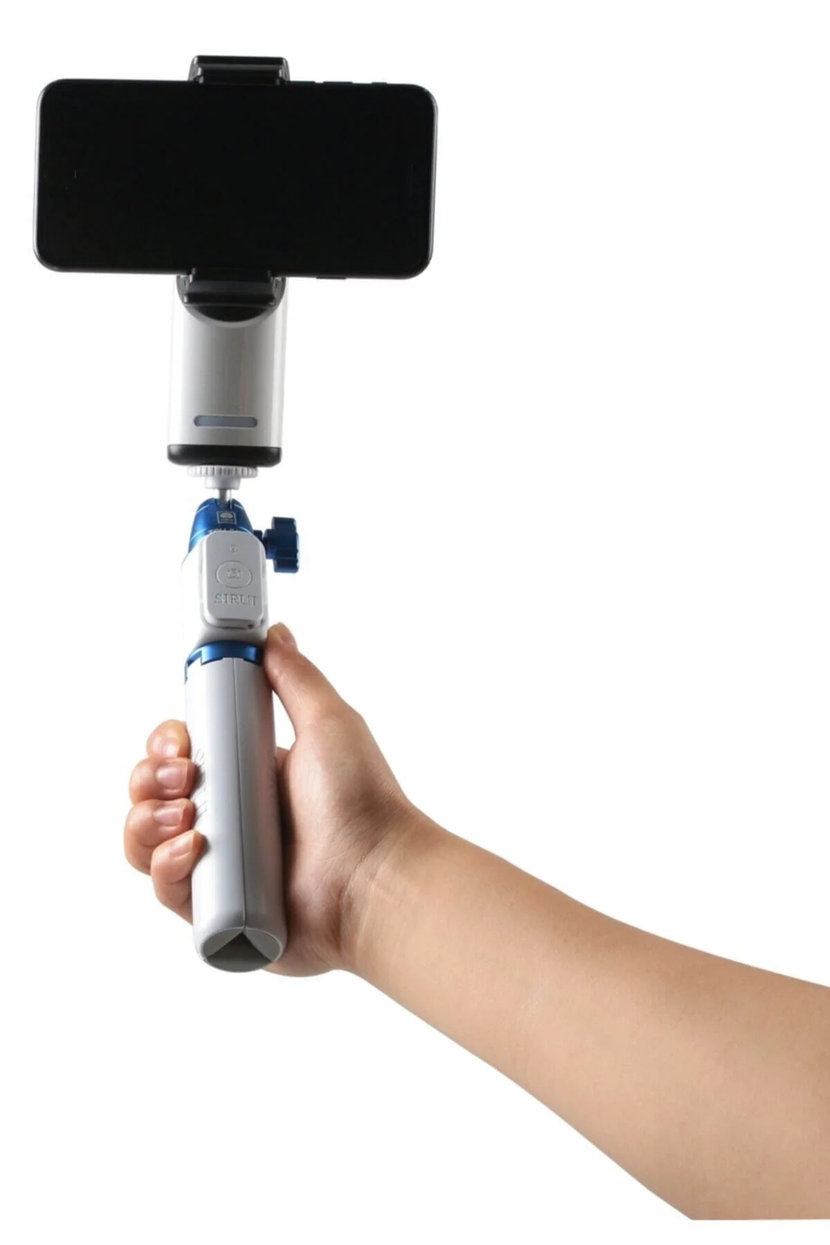 Vk-2w Mobil Gimbal + Çok Fonksiyonlu Masa Üstü Tripod Seti Beyaz