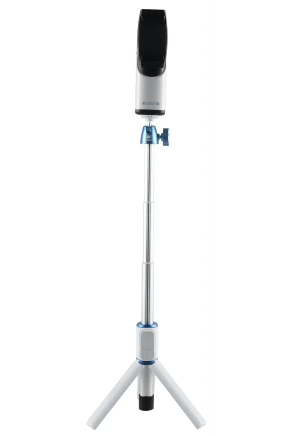 Vk-2w Mobil Gimbal + Çok Fonksiyonlu Masa Üstü Tripod Seti Beyaz