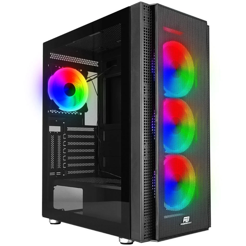 VK-G3506S USB 3.0 Mesh ARGB Ring Fanlı Gaming Kasa VK-G3506S USB 3.0 Mesh ARGB Ring Fanlı Gaming Kasa