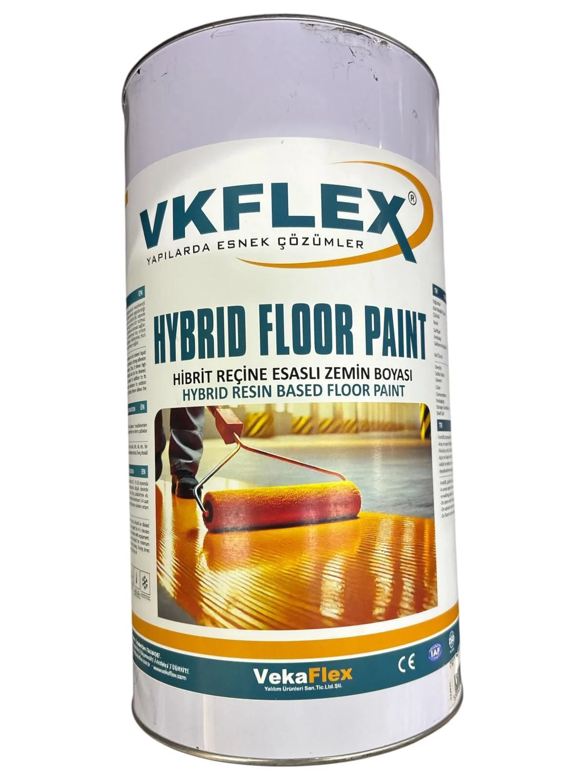 Vkflex Hybrid Floor Zemin Boyası 5 Kg  Beyaz