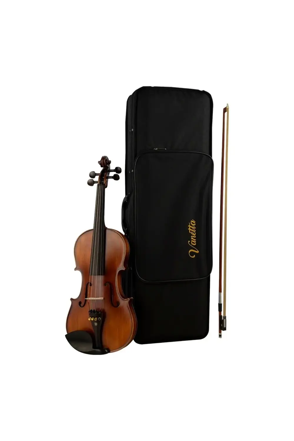 VL-3 / 4/4 Masif Ağaç Keman (Abanoz Kulak ve Aksam )