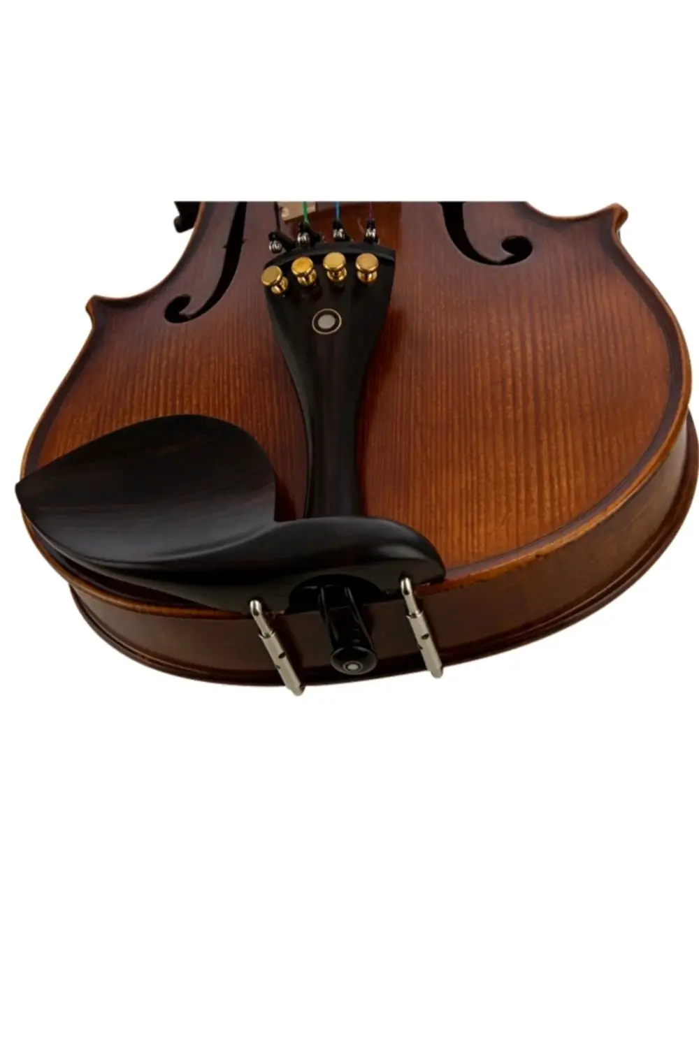 VL-4 / 4/4 Masif Keman (Abanoz Kulak ve Aksam)