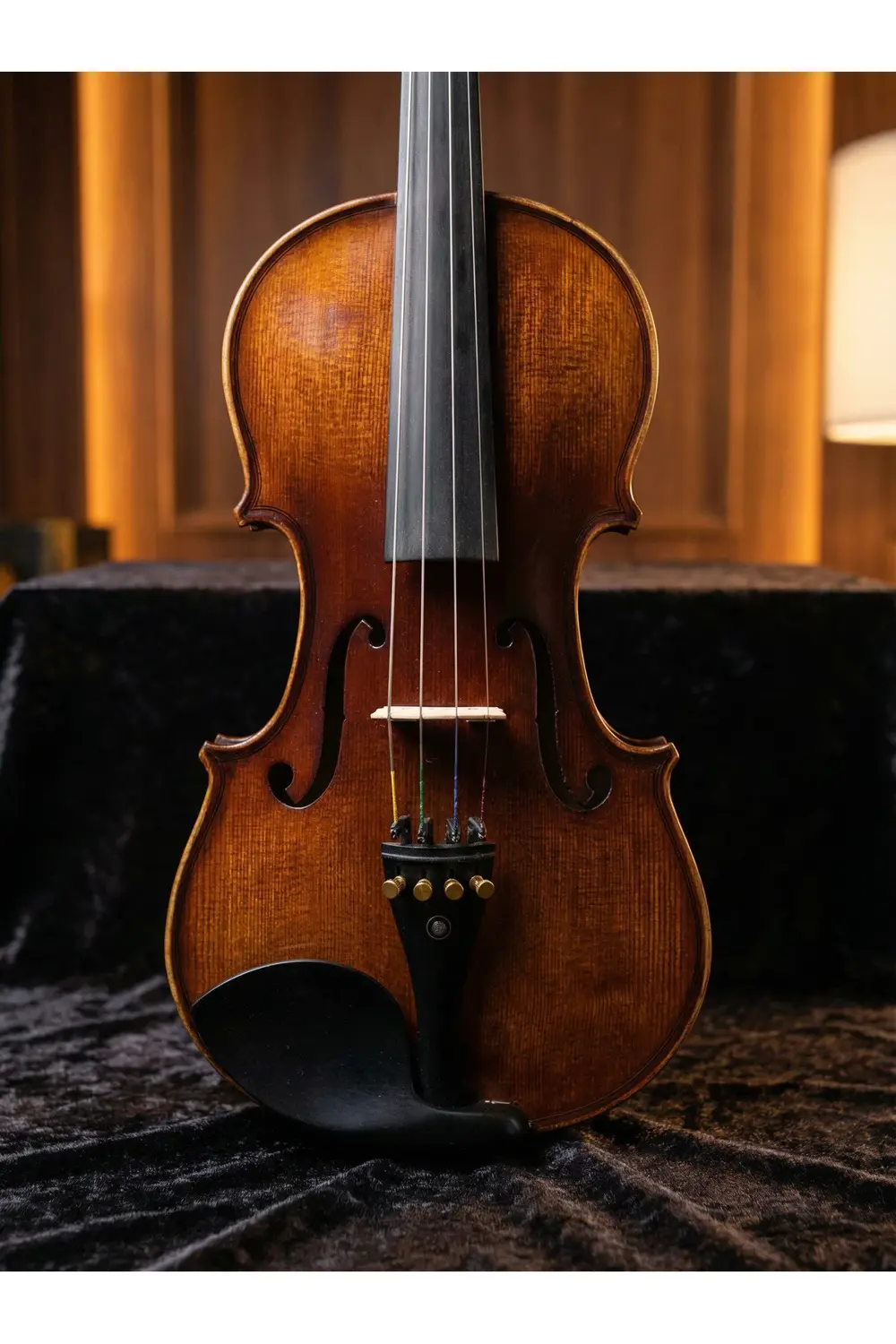 VL-904A 4/4 Keman Seti (Duvar Askısı, Yastık, Reçine)