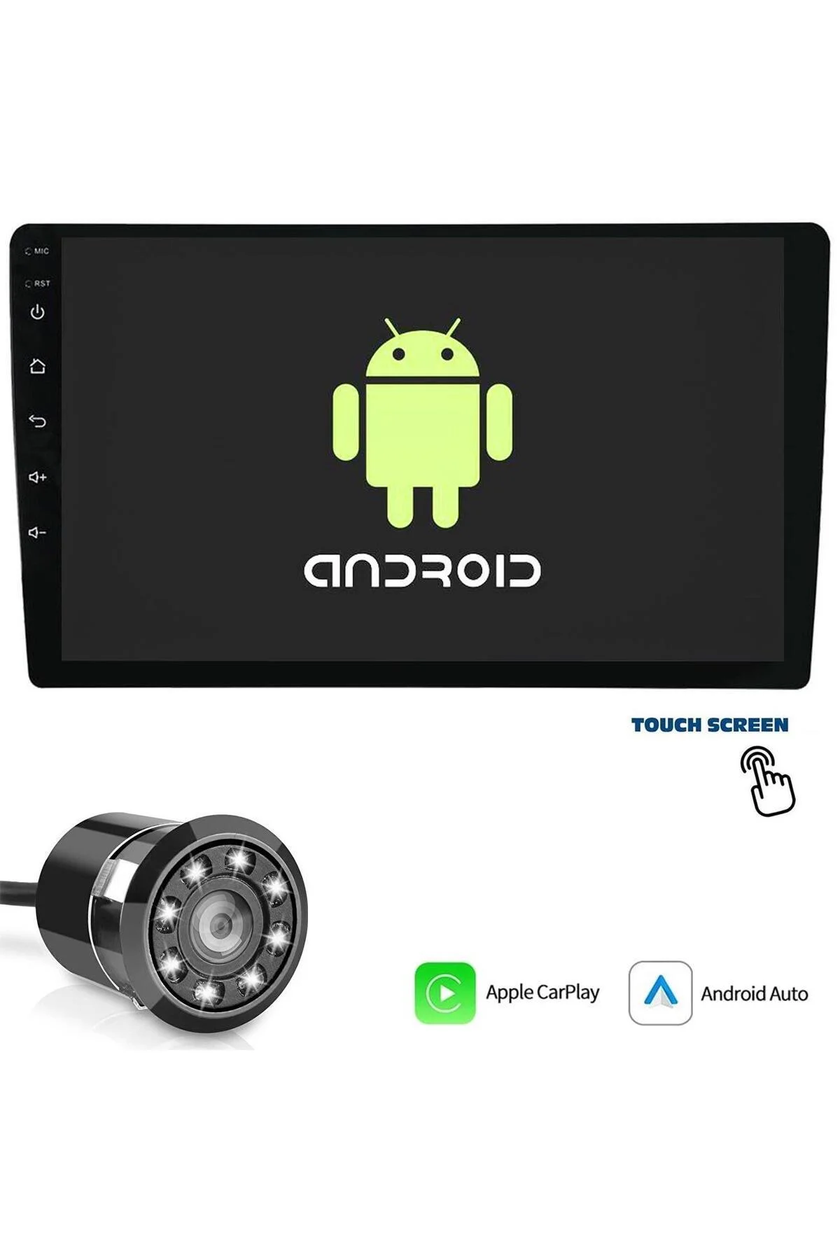 Vm-1001 Tablet Multimedya Android 10.1 Inç 2 32gb Carplay Mirrorlink