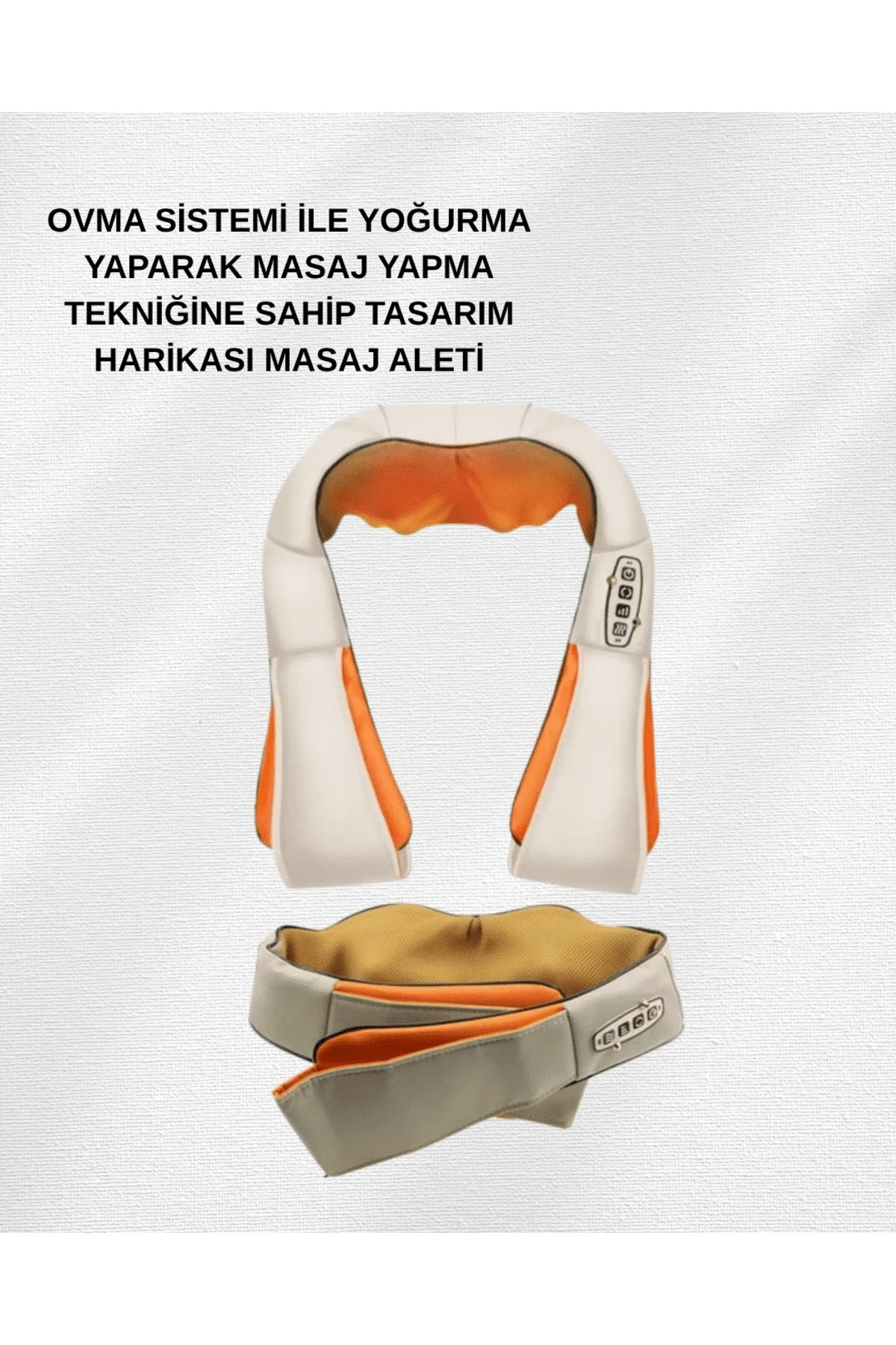 VNB-01 Şarjlı Isıtmalı Boyun ve Omuz Masaj Cihazı