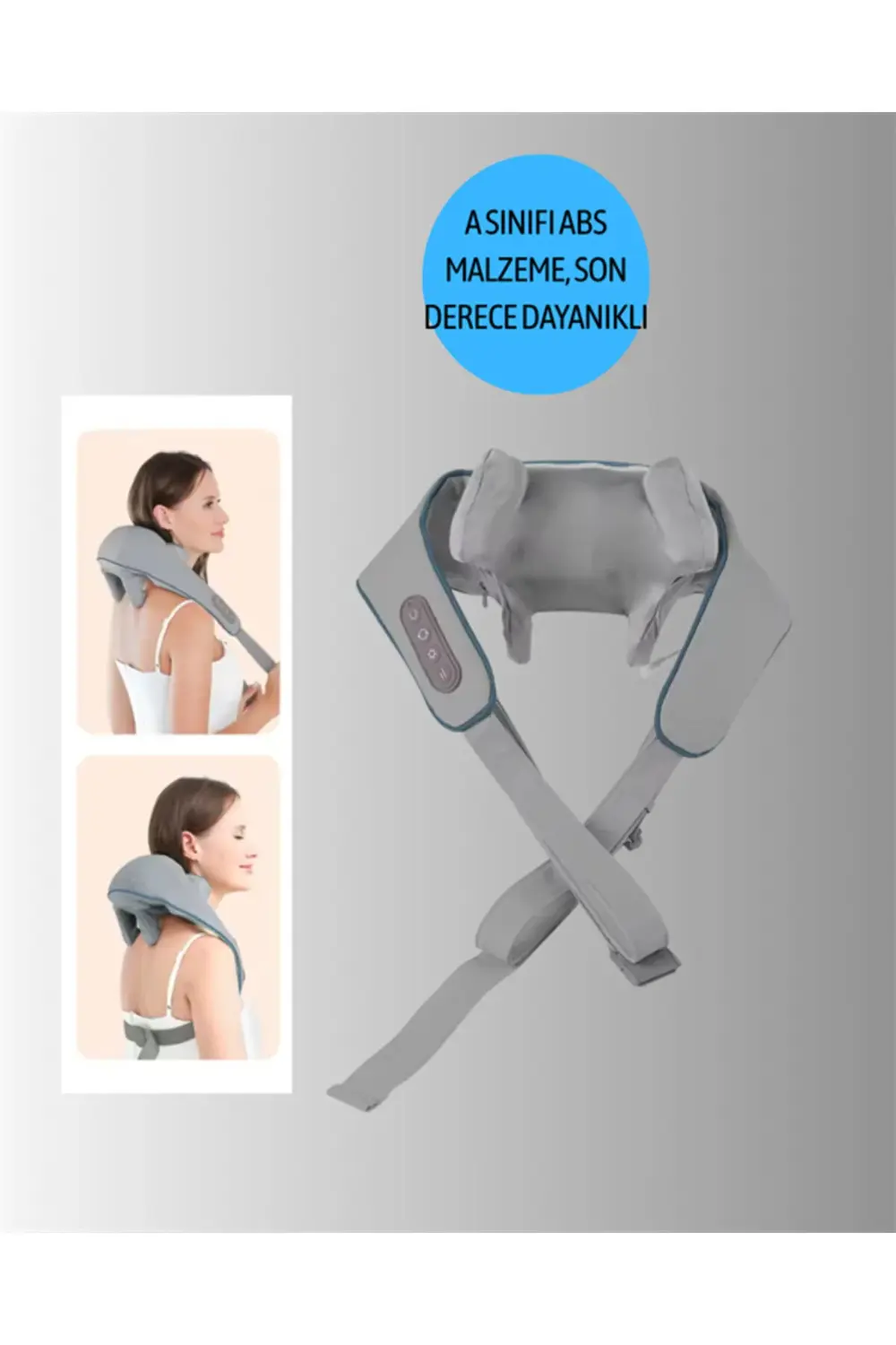 VNB-01 Şarjlı Isıtmalı Boyun ve Omuz Masaj Cihazı