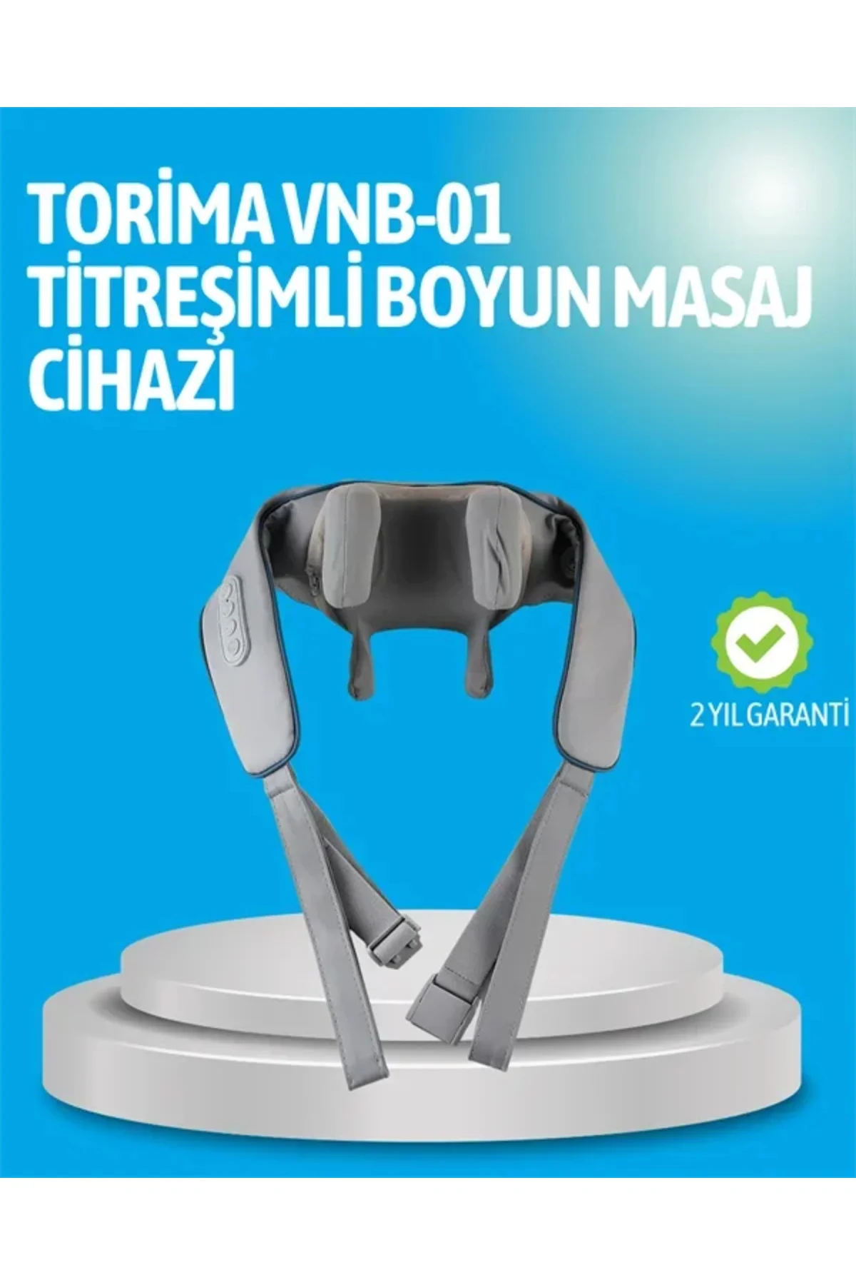 VNB-01 Titreşimli Boyun Masaj Aleti Gri Renk VNB-01 Titreşimli Boyun Masaj Aleti Gri Renk