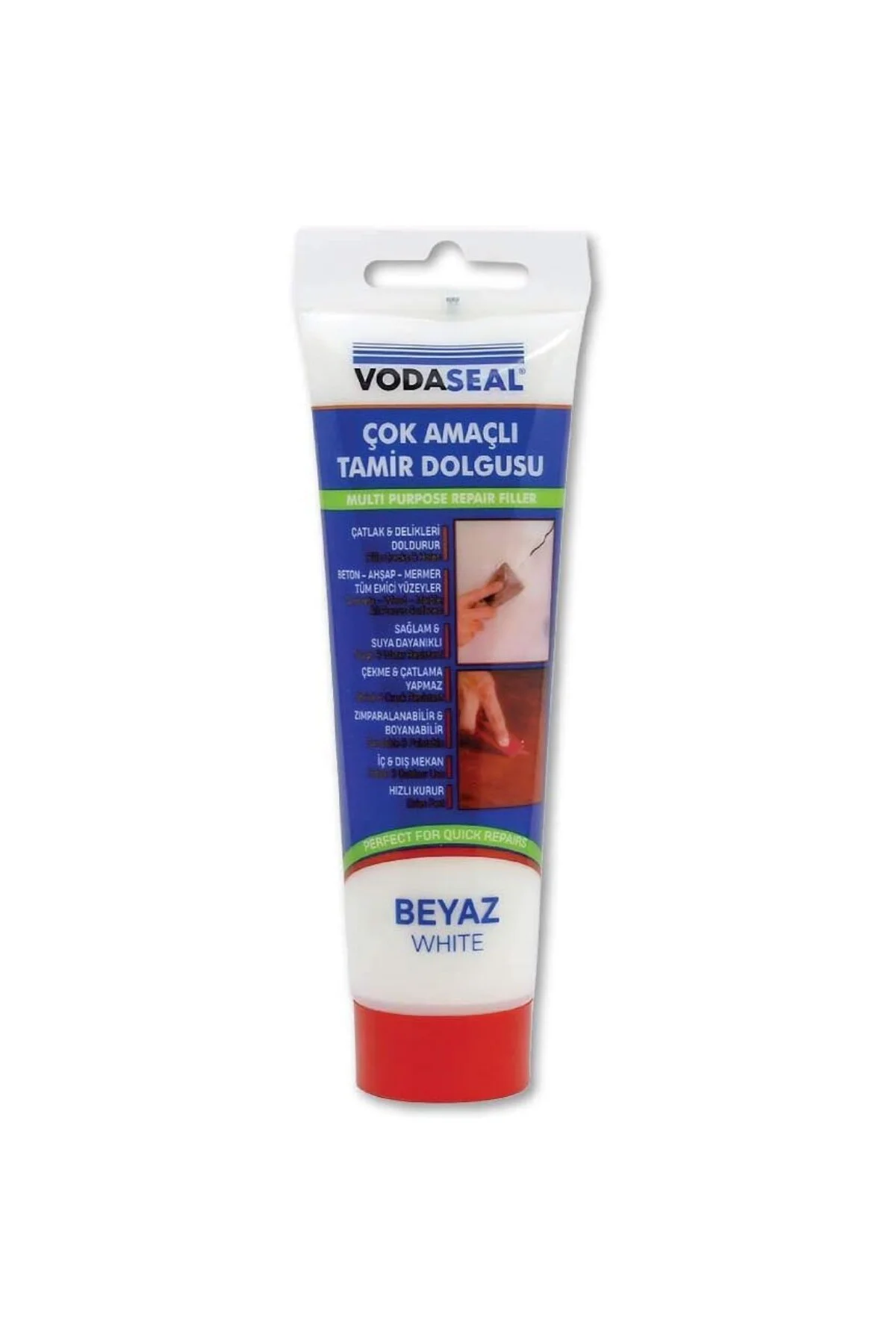 Vodabond Çok Amaçlı Tamir Dolgu 200g, Beyaz Vodabond Çok Amaçlı Tamir Dolgu 200g, Beyaz