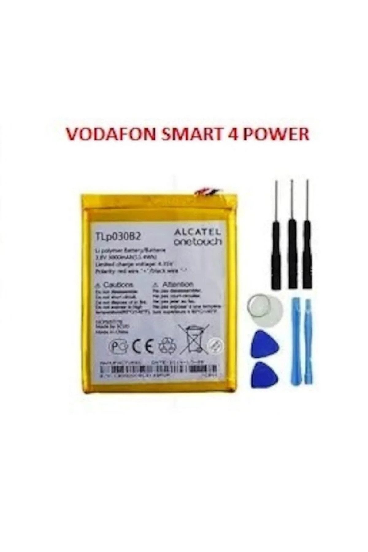 Vodafone Smart 4 Power 985N Pil Batarya Tlp030B2 + Tamir Seti