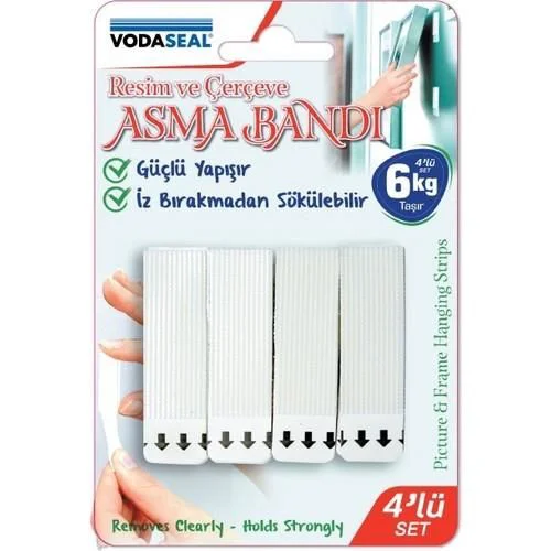 Vodaseal Resim ve Çerçeve Asma Bandı 6 kg Taşıma Fiyatı, Yorumları ve Özellikleri
