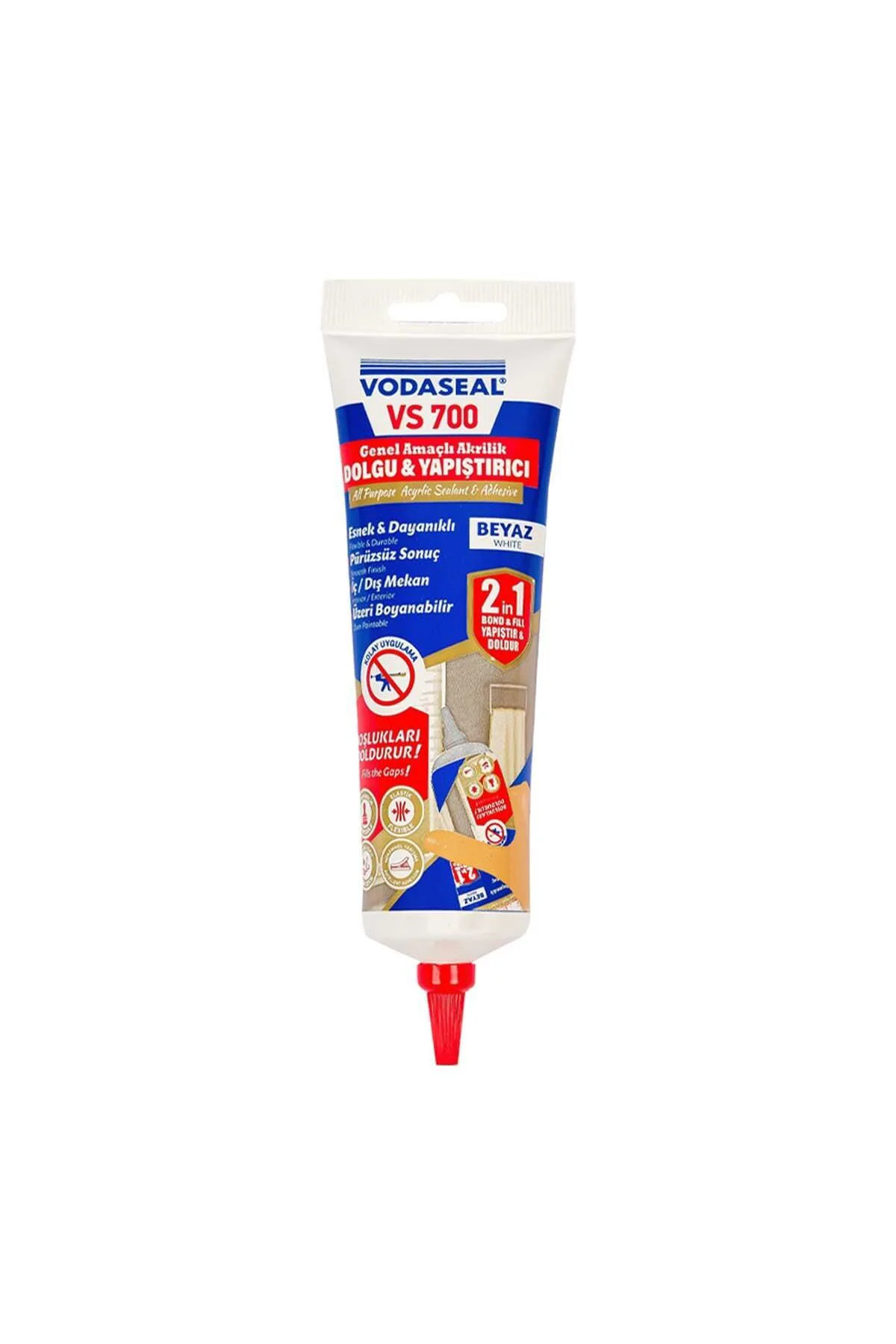 Vodaseal VS700 Akrilik Dolgu ve Yapıştırıcı 400 gr