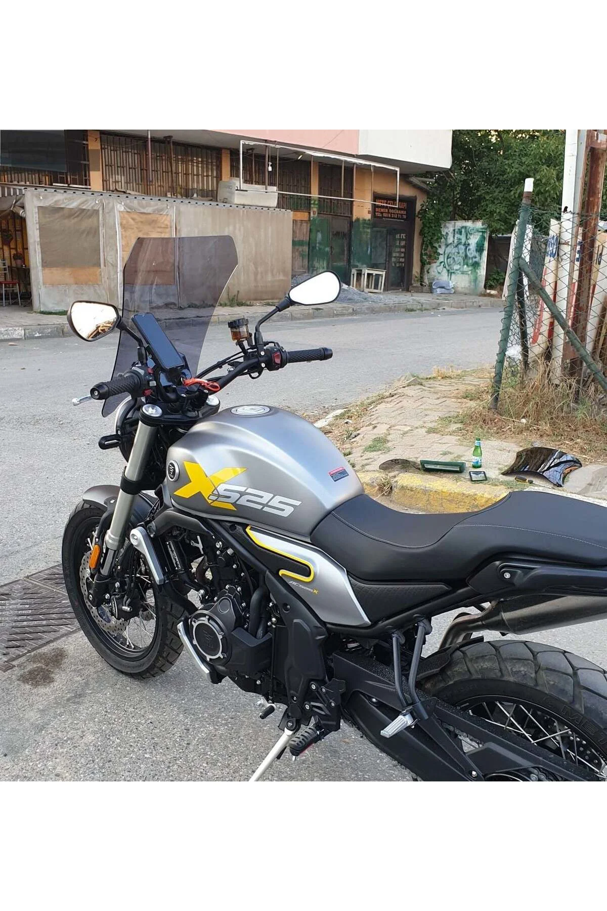 Voge ACX 525 Ön Cam 2023-2026 Model 58cm Füme Renkli 4mm