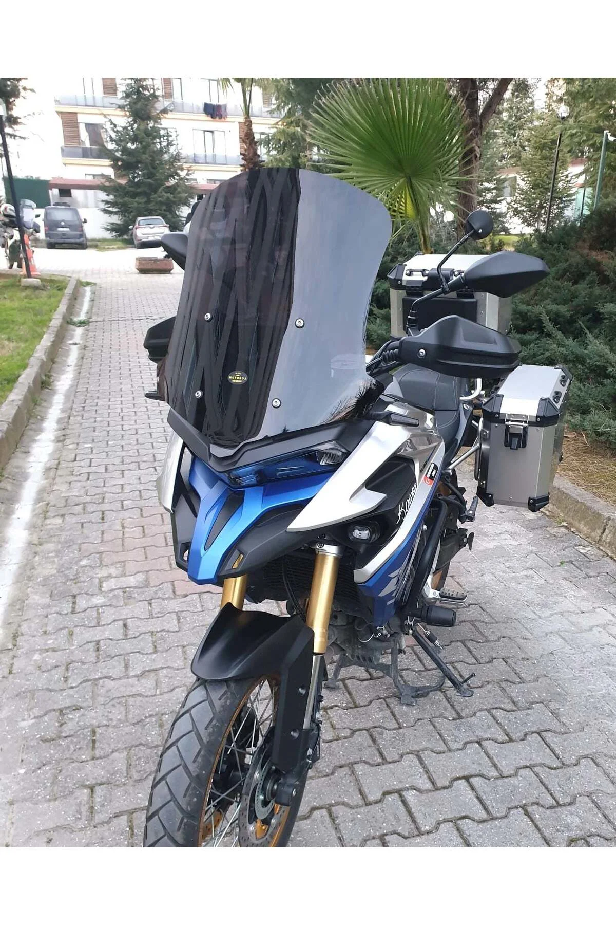 Voge DS 625X Ön Cam 2023-2026 Model 65cm Siyah Renkli 4mm UZUN CA