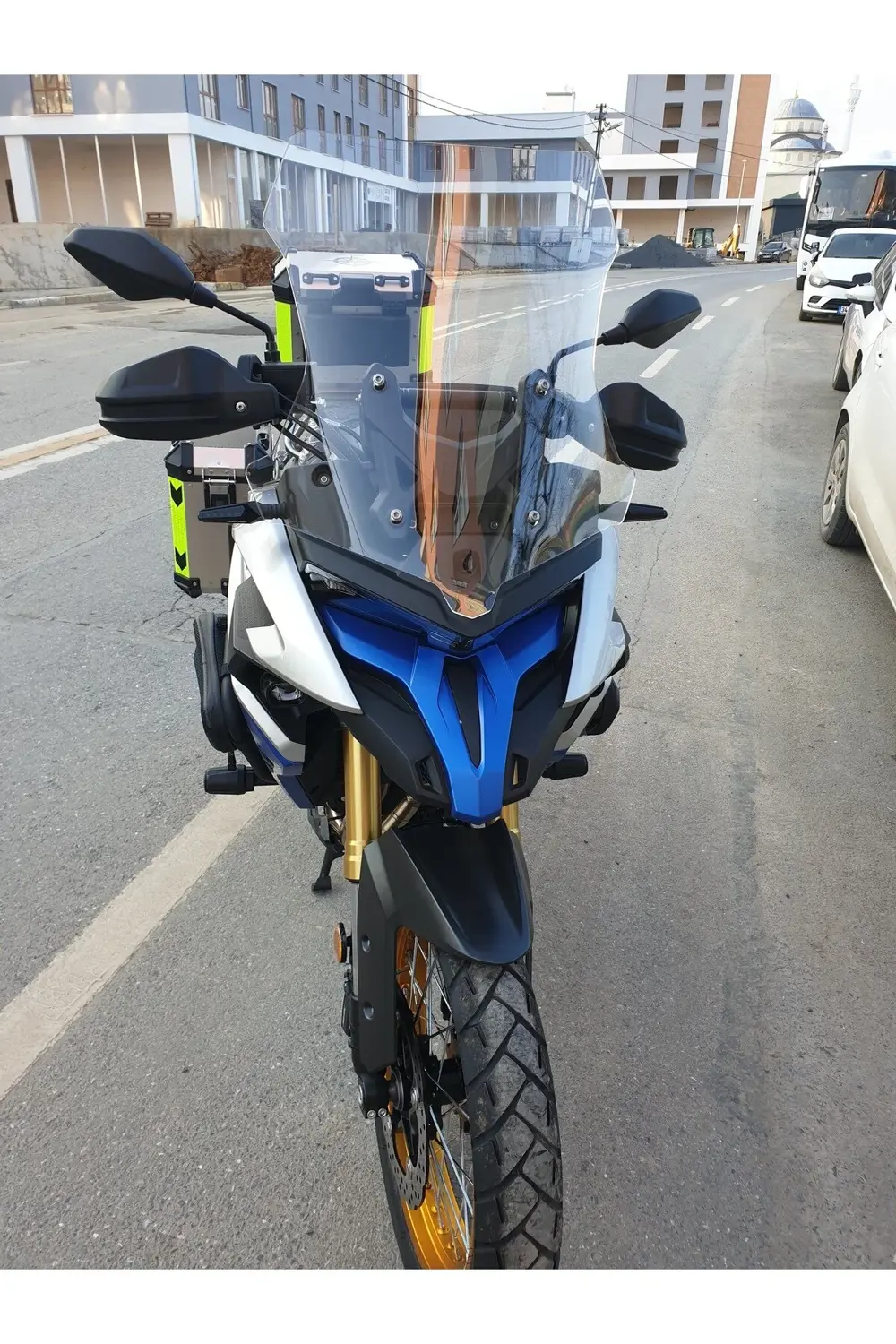 Voge DS 625X Siperlik Ön Cam 2023-2025 Model Uyumlu 56cm Şeffaf R